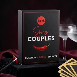 Bold. Spicy Couples - Fun Couples Game. Party Game.